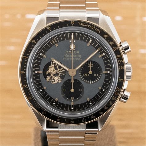 omega speedmaster moonwatch 50th anniversary|omega 50 year moon landing.